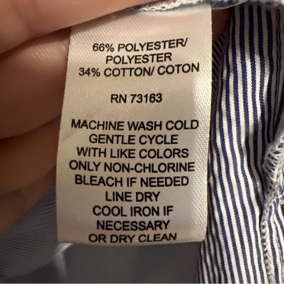 Melissa Page Shirt Women’s Medium Blue Floral Off The Shoulder Embroidered 1XL - Picture 6 of 7